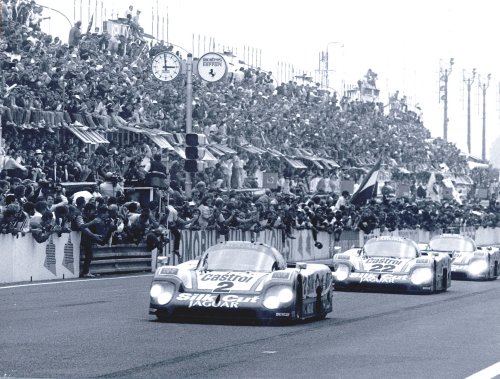 Jan Lammers wint Le Mans